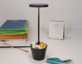 Poldina Reverso table lamp - Sage green | Zafferano Italia