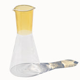 Classy caraffa bicolor - Giallo oro e trasparente | Zafferano Italia