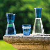 Classy bicolor carafe - Gold and transparent yellow | Zafferano Italia