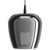 Bilia 230V nude suspension - Aluminium - Transparent / LED TRIAC 2700 / 18x324 cm | Zafferano Italia