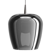 Bilia 230V nude suspension - Aluminium - Transparent / LED TRIAC 2700 / 18x324 cm | Zafferano Italia