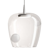 Bilia 230V lampada a sospensione - Alluminio - Trasparente / LED TRIAC 2700 / 18x324 cm | Zafferano Italia