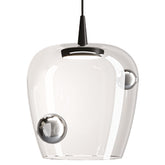 Bilia 230V lampada a sospensione - Alluminio - Trasparente / LED TRIAC 2700 / 18x324 cm | Zafferano Italia