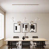 Bilia 230V hängelampe - Aluminium - Bronze / LED TRIAC 2700 / 18x324 cm | Zafferano Italia