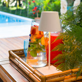 Poldina mini lampe de table - Corten / LED TOUCH DIMMER 12 H. 2200 - 2700 - 3000 | Zafferano Italia