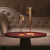 Poldina micro lampe de table - Blanc | Zafferano Italia