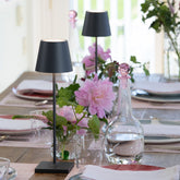 Poldina lampada da tavolo - Foglia color argento | Zafferano Italia