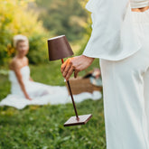 Poldina lámpara de sobremesa - Rojo | Zafferano Italia