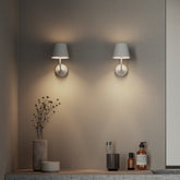 Poldina 230V lámpara de pared - Blanco / LED TRIAC 2700 / 11x17.5x19.7 cm | Zafferano Italia