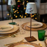 Poldina housse en métal - édition de noël - Alberi Beige | Zafferano Italia