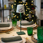 Poldina housse en métal - édition de noël - Alberi Beige | Zafferano Italia