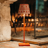 Poldina housse en métal - édition de noël - Alberi Beige | Zafferano Italia