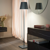 Poldina XXL lámpara de pie - Blanco / LED TOUCH DIMMER 15 h. 2700 - 3000 | Zafferano Italia