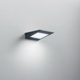 Solar lámpara de pared - Gris oscuro / LED full light 5/6 H. - microlight 30% 14/18 H. 3000 / 4.6x14x19 cm | Zafferano Italia