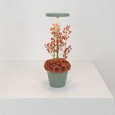 Poldina Reverso table lamp - Sage green | Zafferano Italia