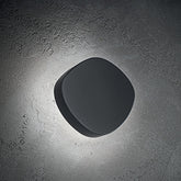 Ciottolo lámpara de pared - Gris oscuro | Zafferano Italia