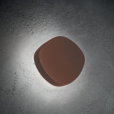 Ciottolo lámpara de pared - Gris oscuro | Zafferano Italia