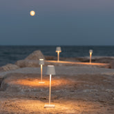 Poldina micro lampe de table - Blanc | Zafferano Italia