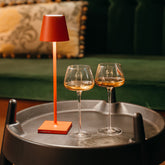 Poldina micro lampe de table - Blanc | Zafferano Italia