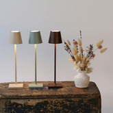 Poldina micro lampe de table - Blanc | Zafferano Italia