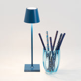 Poldina micro lampe de table - Blanc | Zafferano Italia
