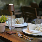 Poldina micro lampe de table - Blanc | Zafferano Italia