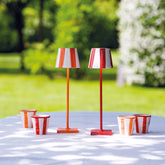 Poldina micro lampe de table - Blanc | Zafferano Italia
