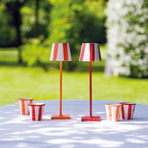 Poldina micro lampe de table - Blanc | Zafferano Italia