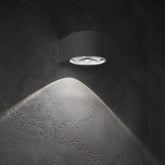 Lens applique - Gris foncé / 7.1x10.5x12 cm | Zafferano Italia