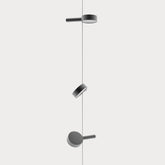 Super O ceiling – suspended floor lamp 1 light - White | Zafferano Italia