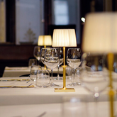 Poldina Classic lampada da tavolo - Bianco | Zafferano Italia