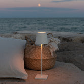 Poldina lampe de table - Rouge | Zafferano Italia
