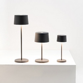 Olivia table lamp - Corten / LED TOUCH DIMMER 9 h. 2200 - 2700 - 3000 | Zafferano Italia