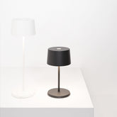 Olivia table lamp - Corten / LED TOUCH DIMMER 9 h. 2200 - 2700 - 3000 | Zafferano Italia