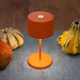 Olivia mini table lamp - Arancio | Zafferano Italia