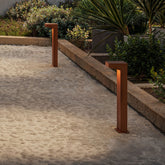 Forward paletto con luce asimmetrica - Nero / 13x15x50 cm | Zafferano Italia