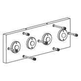 Mariposa lampada da parete - soffitto - White / 16x26x11.5 cm | Zafferano Italia