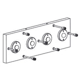Mariposa wall - ceiling lamp - White / 16x26x11.5 cm | Zafferano Italia