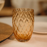 Losanghe tumbler - Ambra | Zafferano Italia