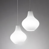 Sixties lámpara de suspensión - Blanco / 31x157 cm | Zafferano Italia