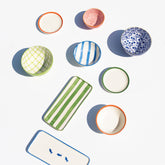 Righe rechteckige platte - Sand | Zafferano Italia