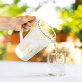 Intrecci carafe - White - Black | Zafferano Italia