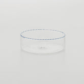 Intrecci big bowl - White - Black | Zafferano Italia