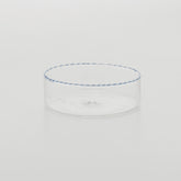 Intrecci big bowl - White - Black | Zafferano Italia