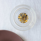 Teca Terrazzo tumbler - Nero - Ambra | Zafferano Italia