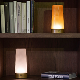 Soffio table lamp - Oro - Sabbiato | Zafferano Italia