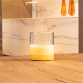 Filo Bianco tumbler - Trasparente + Verde lago | Zafferano Italia