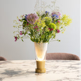 Soffio vase lampada da tavolo - Oro - Sabbiato | Zafferano Italia