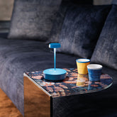 Swap mini table lamp - Verde mela / LED TOUCH DIMMER 13 h. 2700 | Zafferano Italia