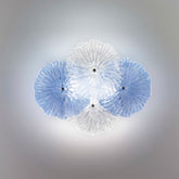 Mariposa lampada da parete - soffitto - Bianco / 16x26x11.5 cm | Zafferano Italia